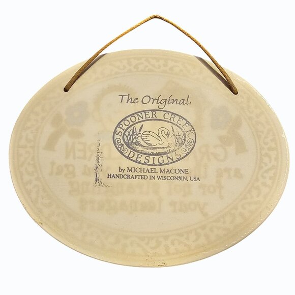 Spooner Creek Designs GRANDCHILDREN ARE THE REWARD Ceramic Wall Hanging Plaque - Picture 4 of 8